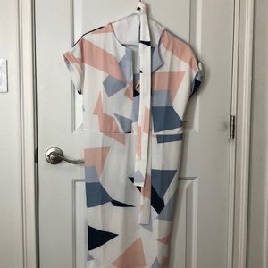 Colorblock dress